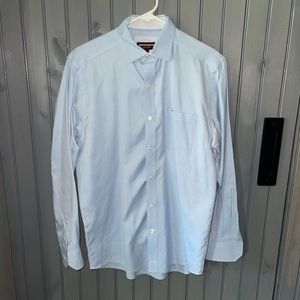 Johnston & Murphy Mens M dress button down shirt